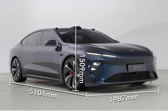 বিলাসবহুল সেকেন্ডহ্যান্ড ইলেকট্রিক কার মাল্টি ফাংশন AWD আধুনিক NIO ET7 ইলেকট্রিক কার