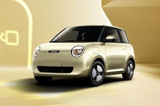 চাঙ্গান লুমিন ছোট বৈদ্যুতিক যানবাহন 155KM নতুন শক্তি ইলেকট্রিক হ্যাচব্যাক গাড়ি