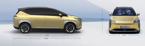 AION Y Plus হাই স্পিড ECO ফ্রেন্ডলি ইলেকট্রিক কার দীর্ঘ মাইলেজ 510km / 610km