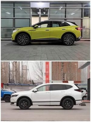 0.67h ফাস্ট চার্জিং ইলেকট্রিক কার লং রেঞ্জ 425km VW ID 4X নতুন শক্তি