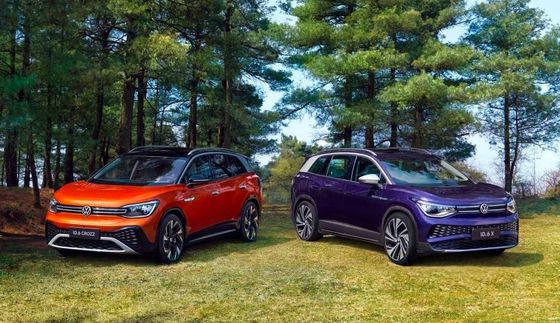 প্রাপ্তবয়স্কদের জন্য 160 কিমি/ঘন্টা ভক্সওয়াগেন এসইউভি গাড়ি VW Id6 Crozz X Pure+ Lite PRO