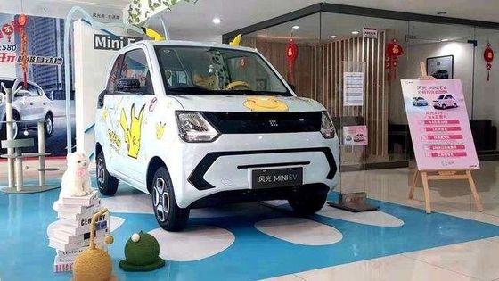 Dongfeng FENGON মিনি বৈদ্যুতিক গাড়ি 3 দরজা 4 আসন 100km/H বৈদ্যুতিক SUV গাড়ি