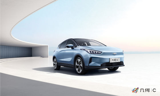 জ্যামিতি সি কমপ্যাক্ট ইলেকট্রিক গাড়ি EV 550km রেঞ্জ ফ্রন্ট হুইল ড্রাইভ 150km/h