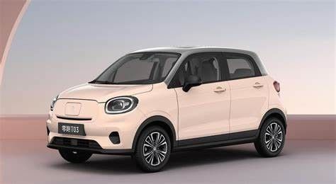 100km/h ছোট বৈদ্যুতিক SUV গাড়ি Leapmotor T03 CLTC 403km EV SUV যানবাহন