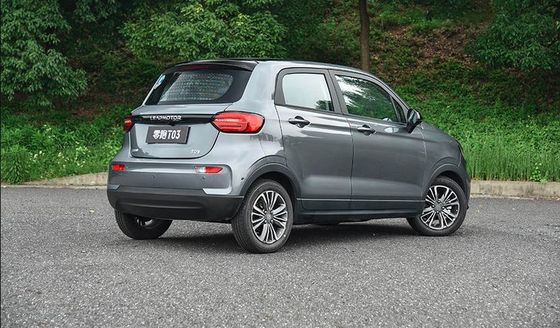 100km/h ছোট বৈদ্যুতিক SUV গাড়ি Leapmotor T03 CLTC 403km EV SUV যানবাহন