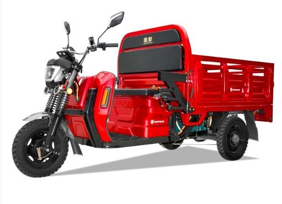জিনপেং বৈদ্যুতিক বাণিজ্যিক যানবাহন 60V 3 হুইল কার্গো ইলেকট্রিক ট্রাইসাইকেল