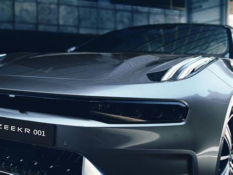 Zeekr 001 বড় বৈদ্যুতিক গাড়ি দীর্ঘ রেঞ্জ 732km বিলাসবহুল 6.9s থেকে 100km/H