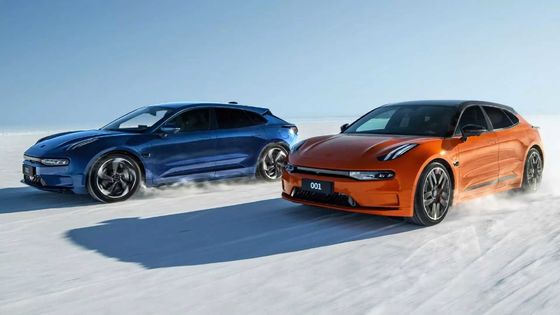 Zeekr 001 বড় বৈদ্যুতিক গাড়ি দীর্ঘ রেঞ্জ 732km বিলাসবহুল 6.9s থেকে 100km/H