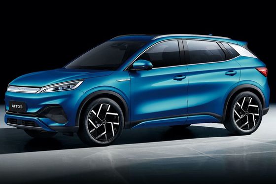 510 কিলোমিটার বিশুদ্ধ বৈদ্যুতিক গাড়ি