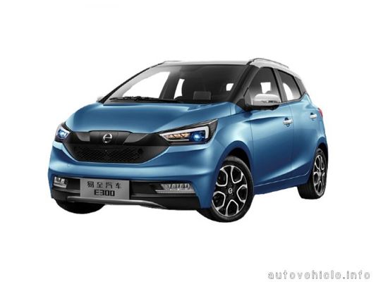 100km/h দ্রুত গতির বৈদ্যুতিক গাড়ি JMC EV3 নতুন শক্তি ইভি কার সেডান 302km NEDC