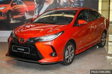 Toyota Vios মিডিয়াম ইলেকট্রিক কার 190km/H সর্বোচ্চ গতি FWD 5 সিটার সেডান