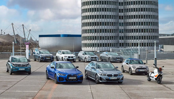 180km/H লং রেঞ্জ ইভি কার হাই স্পিড BMW I3 ইলেকট্রিক কার 526km 4 দরজা 5 সিট