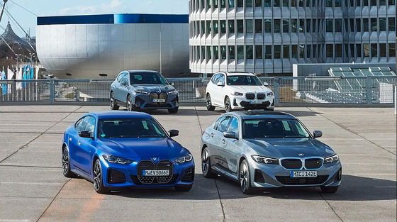 180km/H লং রেঞ্জ ইভি কার হাই স্পিড BMW I3 ইলেকট্রিক কার 526km 4 দরজা 5 সিট