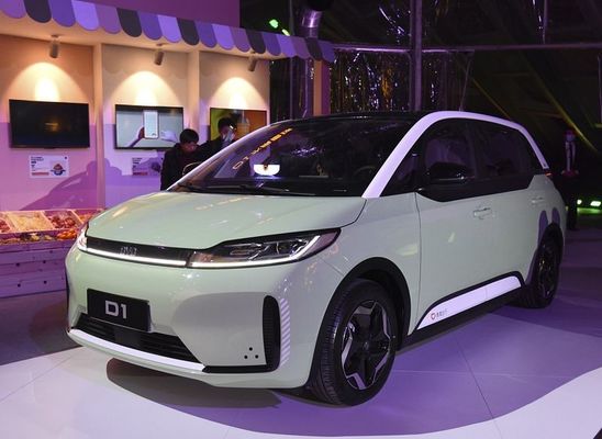 বুদ্ধিমান 130km/h মাঝারি বৈদ্যুতিক গাড়ি BYD D1 বৈদ্যুতিক ফোর হুইল ড্রাইভ যানবাহন