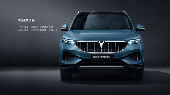 Voyah ফ্রি 4WD হাই পারফরমেন্স ইলেকট্রিক গাড়ি 200Km/h যানবাহন 860km রেঞ্জ