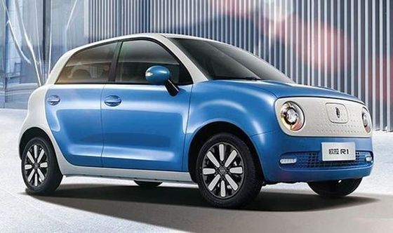 হাই স্পিড মিনি ইভি গাড়ি নতুন শক্তি চাংচেং ওরা R1 বাম হাতের ড্রাইভ যানবাহন