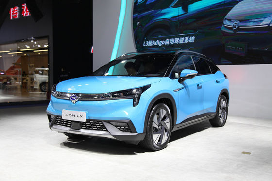 110km/H GAC AION ইলেকট্রিক কার 5 দরজা 5 সিটার সেডান কার লিথিয়াম আয়ন ব্যাটারি