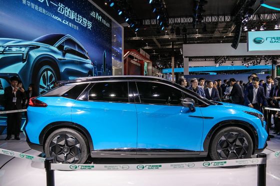 110km/H GAC AION ইলেকট্রিক কার 5 দরজা 5 সিটার সেডান কার লিথিয়াম আয়ন ব্যাটারি