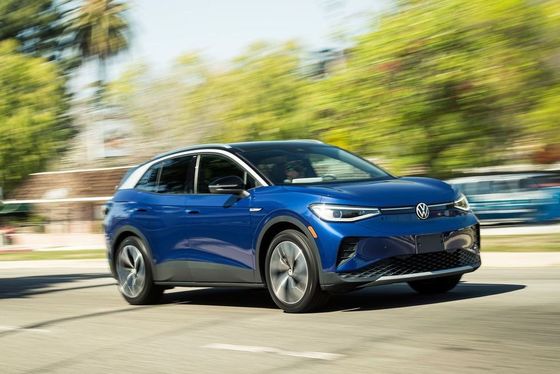 607 কিমি লং রেঞ্জ ইভি কার কমপ্যাক্ট SUV Volk Swagen Id 4X 160km/h