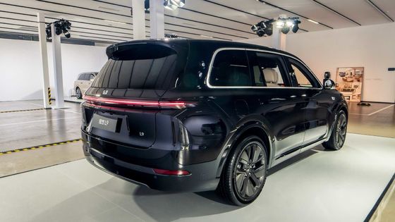 Li L9 AWD বড় SUV ইলেকট্রিক কার লিথিয়াম আয়রন ফসফেট ব্যাটারি 1000km 446hp