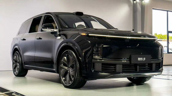 Li L9 AWD বড় SUV ইলেকট্রিক কার লিথিয়াম আয়রন ফসফেট ব্যাটারি 1000km 446hp