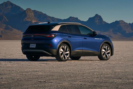 VW ID 4X 4 হুইল ড্রাইভ ইলেকট্রিক গাড়ি 160km/H কমপ্যাক্ট ইভি লাক্সারি SUV 310NM টর্ক