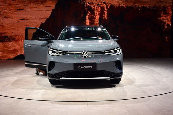600Km ফাস্ট চার্জ ইলেকট্রিক যানবাহন SUV Vw ID.4 CROZZ ইলেকট্রিক সিটি কার