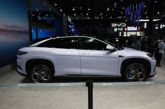 হ্যান্ডসাম খাঁটি বৈদ্যুতিক বাইড সি লায়ন 07 ইভি গাড়ি ব্লেড ব্যাটারি সহ নতুন শক্তির যানবাহন