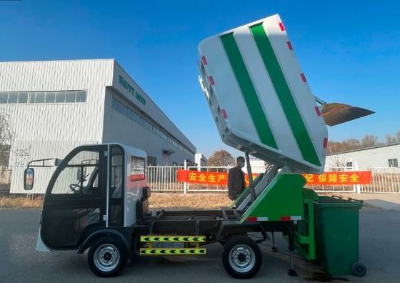 4m3 মিনি আবর্জনা আবর্জনা ধুলো সংগ্রহ ইলেকট্রিক ডাম্প পরিষ্কারের ট্রাক অগ্নিনির্বাপক ট্রাক