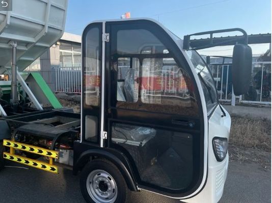 4m3 মিনি আবর্জনা আবর্জনা ধুলো সংগ্রহ ইলেকট্রিক ডাম্প পরিষ্কারের ট্রাক অগ্নিনির্বাপক ট্রাক