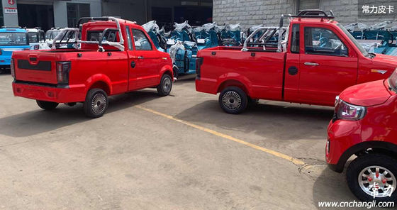 আইকনিক যানবাহন ২ দরজা ২ সিট চীনা বৈদ্যুতিক পিকআপ গাড়ি বিভিন্ন ফাংশনের জন্য