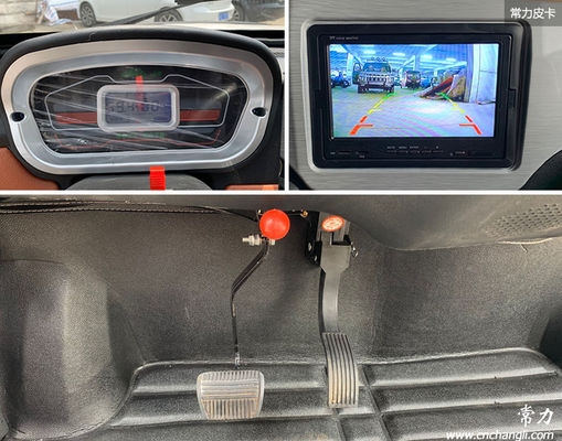 আইকনিক যানবাহন ২ দরজা ২ সিট চীনা বৈদ্যুতিক পিকআপ গাড়ি বিভিন্ন ফাংশনের জন্য