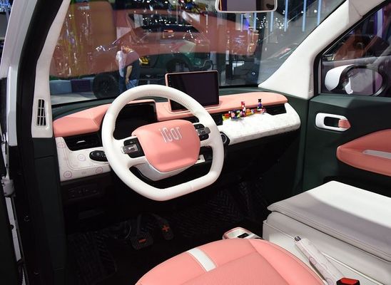 স্মার্ট মিনি ইভ কার চেরি মিনি ইলেকট্রিক ৪ হুইল কিউকিউ আইসক্রিম ৩ ডোর ৪ সিট ২০২৩