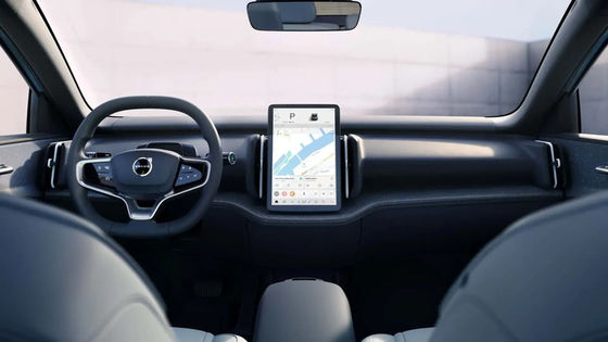 ছোট ভলভো ইলেকট্রিক এসইউভি উচ্চমানের এবং লং রেঞ্জ ইভি ভলভো এক্স৩০ চলমান