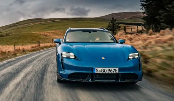 সর্বাধিক সম্পূর্ণ দ্রুত বৈদ্যুতিক যানবাহন - পোর্শে তাইকান ক্রস টুরিজমো সর্বোচ্চ গতি 220km / h নতুন শক্তি গাড়ী