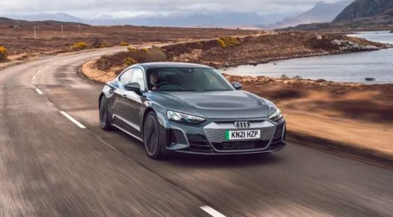 2023 অডি ই-ট্রন জিটি চূড়ান্ত চার-দরজা বৈদ্যুতিক গাড়ি 673hp 480km CLTC এবং 93.4kwh ব্যাটারি ক্ষমতা সহ