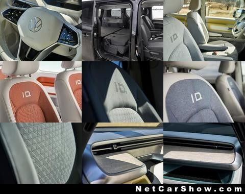 ভক্সওয়াগেন ক্লাসিক ক্যাম্পার এমপিভি ভক্সওয়াগেন আইডি বাজ. 2023-বৈদ্যুতিক রোবট বড় স্থান পরিবারের জন্য ব্যবহারিক