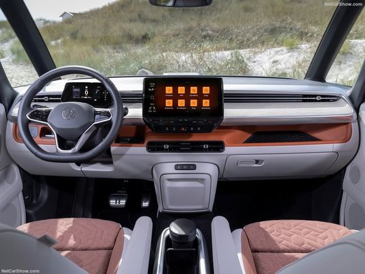 ভক্সওয়াগেন ক্লাসিক ক্যাম্পার এমপিভি ভক্সওয়াগেন আইডি বাজ. 2023-বৈদ্যুতিক রোবট বড় স্থান পরিবারের জন্য ব্যবহারিক