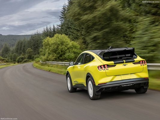 অনন্য র্যালি সাসপেনশন, ফ্যামিলি কার আউট ফোর্ড মস্ট্যাং ম্যাক-ই র্যালিতে রেসিংয়ের অনুভূতি (2024) 480 অশ্বশক্তি