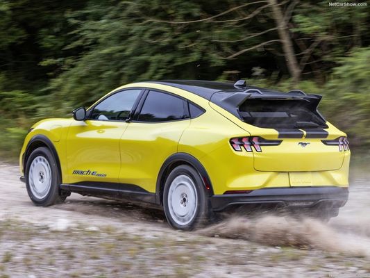 অনন্য র্যালি সাসপেনশন, ফ্যামিলি কার আউট ফোর্ড মস্ট্যাং ম্যাক-ই র্যালিতে রেসিংয়ের অনুভূতি (2024) 480 অশ্বশক্তি