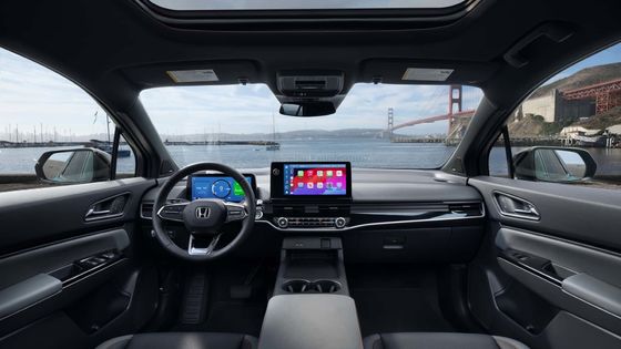 নতুন ইভ গাড়ি ২০২৪ হন্ডা প্রলগ ইভি ক্রসওভার একটি নিম্ন, প্রশস্ত অবস্থান, একটি দীর্ঘ অ্যাক্সিলবেস সঙ্গে
