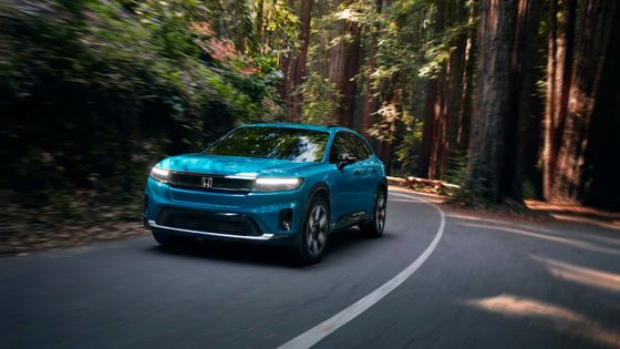নতুন ইভ গাড়ি ২০২৪ হন্ডা প্রলগ ইভি ক্রসওভার একটি নিম্ন, প্রশস্ত অবস্থান, একটি দীর্ঘ অ্যাক্সিলবেস সঙ্গে