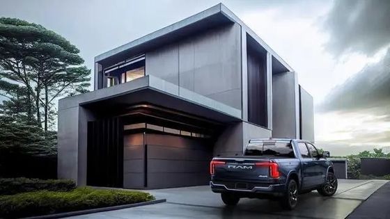 অল ইলেকট্রিক শূন্য নির্গমন রাম 1500 REV ব্যতিক্রমী বেঞ্চমার্ক সঙ্গে ট্যাগিং, একটি পরিসীমা 350 মাইল 168kwh ব্যাটারি