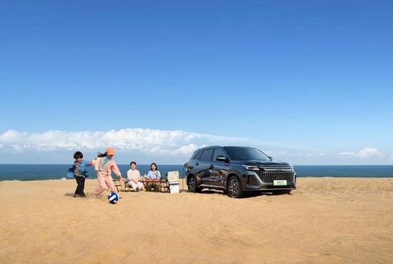 সর্বশেষ PHEV SERES উচ্চ পারফরম্যান্স মাঝারি আকারের 7 সিট প্লাগ ইন হাইব্রিড এসইভি SERES ল্যান্ডিয়ান E5