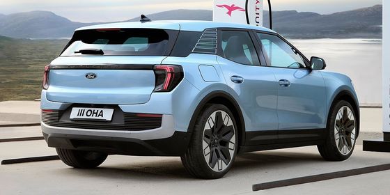 Pure Electric Crossover Ford Explorer With WLTP 380km Range 9sec ত্বরণ 0-100km/h