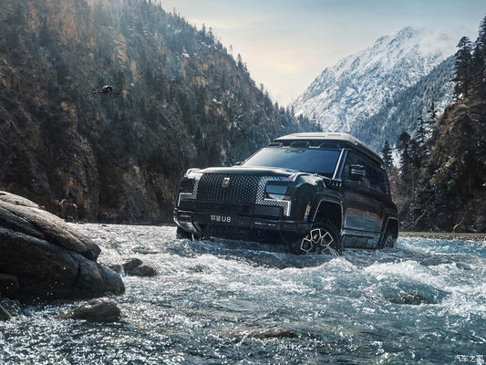 প্রাক বিক্রয় ২০২৪ বেইজিং অটো শো বাইড ইয়ংওয়াং ইউ৮ ২০২৪ বিলাসবহুল অফ রোড যানবাহন ১১৯৭hp ৪মোটর ৪ডব্লিউডি ইলেকট্রিক গাড়ি বাইড ইউ৮ হাইব্রিড