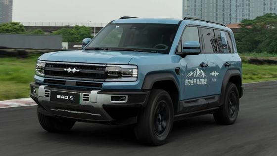 সর্বশেষ লঞ্চ করা বাইড লেপার্ড ফ্যাংচেংবাও ৫ ২০২৪ পিএইচইভি ইলেকট্রিক কার ৪.৮s 0-100km/h ত্বরণ ১২৫km CLTC নতুন ইভি কার