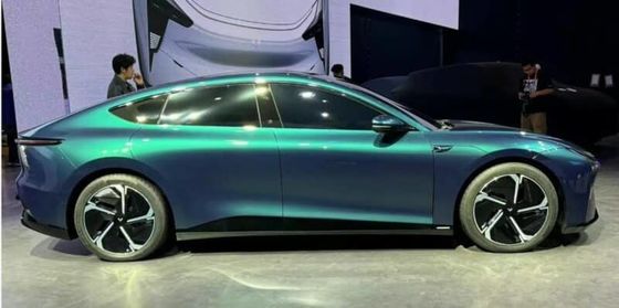 প্রাক-বিক্রয় Geely&Baidu যৌথ ব্র্যান্ড Jiyue07 200kw/271P.s মোটর শক্তি সহ বিশুদ্ধ বৈদ্যুতিক যানবাহন 2WD ড্রাইভট্রেন 4door/5seats