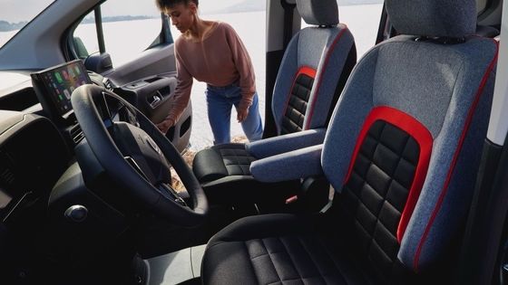 নিউ সিট্রোয়েন ই-বার্লিংগো নিউ ইলেকট্রিক যানবাহন 339km রেঞ্জ 52kwh ব্যাটারি সঙ্গে 100kw ((136P.s) মোটর শক্তি & 132km / h সর্বোচ্চ গতি