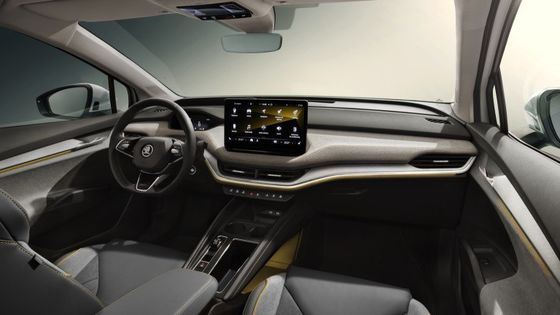 আরামদায়ক ব্যবহারিক মেড@স্কোদা ইয়েনিক কুপে60 খাঁটি বৈদ্যুতিক গাড়ি 132kw/179Ps মোট শক্তি WLTP 408km